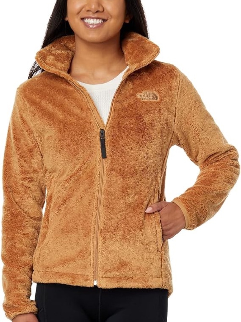 The North Face Women's Osito Full-Zip Fleece Jacket Almond Butter 3x